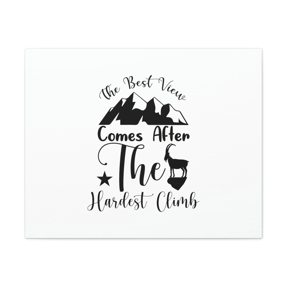 Scripture Walls Comes After The Hardest Climb 1 Timothy 4:10 Christian Wall Art